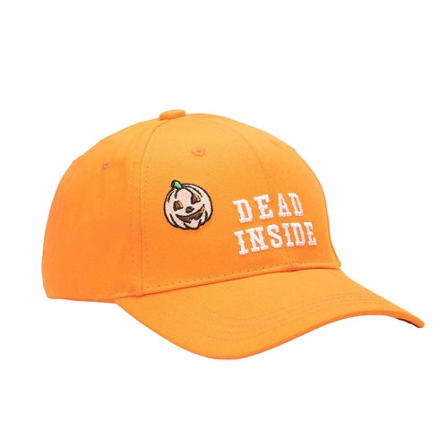 Dead Inside Orange Baseball Cap buying Unisex