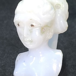 Chalcedoonring, blauwe chalcedoon edelsteen dame snijring, geschenkring