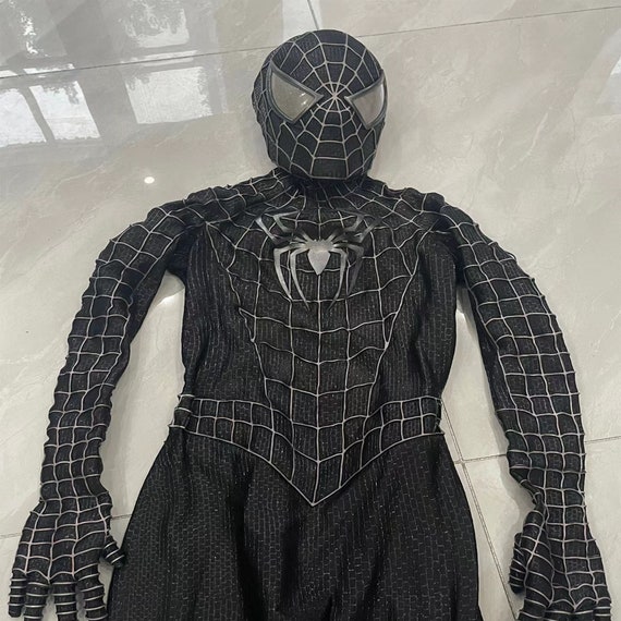 Venom Spiderman Black Spiderman 3 Suit Cos Movie Props Etsy Australia