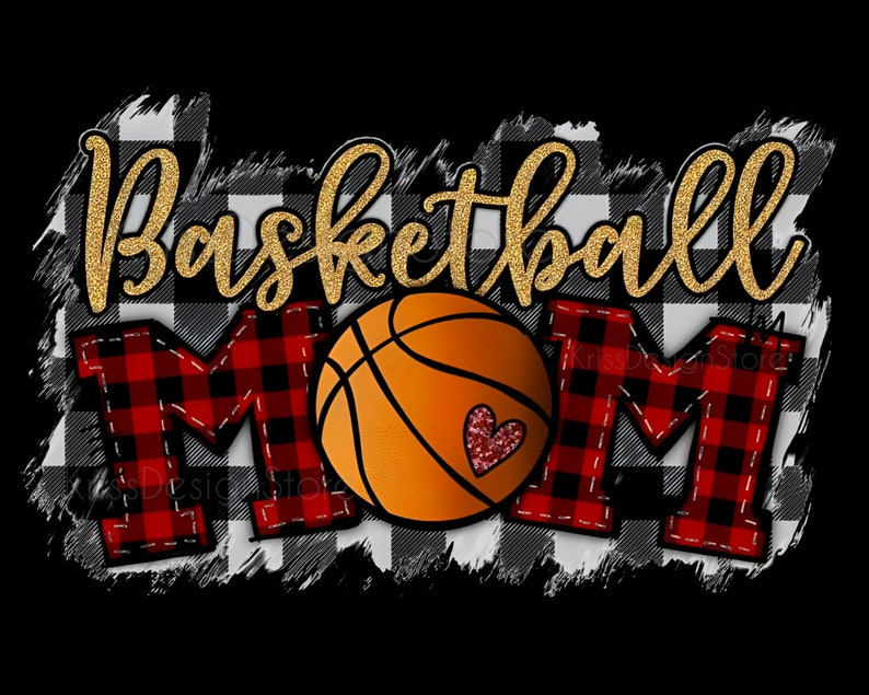 Basketball Mom Basketball Clipart Transparent PNG File for - Etsy