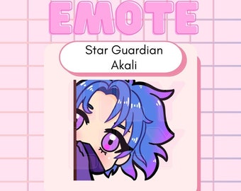 Twitch Star Guardian Akali Lurk Emote