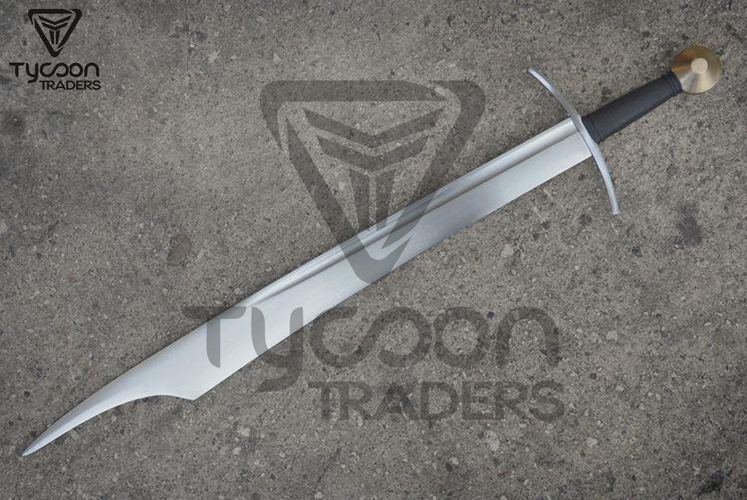 32 Beautiful Custom Handmade D2 Steel Bastard Sword With Sheath by Tycoon Traders Etsy Australia