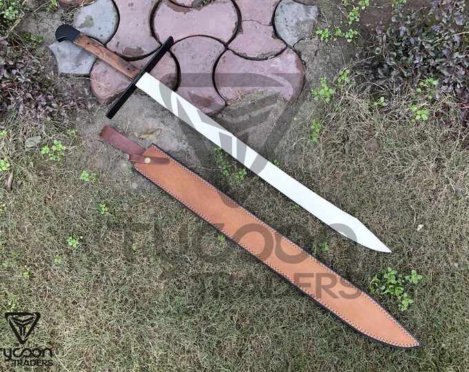 Messer / Bastard Sword / Katana Hybrid Straight Blade European Folded