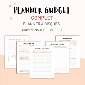 BUDGET PLANNER complet en Français à DISQUES A4 ou A5 Non Daté Budget annuel, mensuel et bonus Budget Base Zéro et Enveloppes Budget image 9