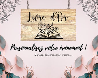 Stickers pour Livre d'Or Mariage