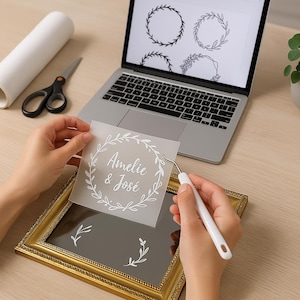 SVG  Wedding file bundle, Pack fichiers  mariage – Décoration DIY à découper – Cricut / Silhouette – Just Married, panneau, étiquettes