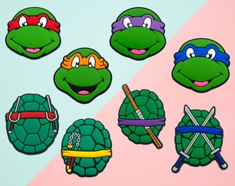 Ninja Turtles Croc Charms, Shoe Charm for Croc