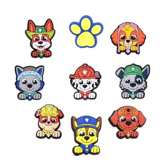 Crocs paw shop patrol charms