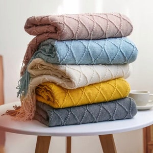 Knit blanket - “Mira”