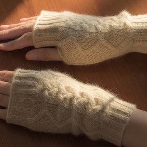 Cashmere cuffs - “Sophie”