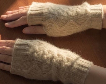 Cashmere cuffs - “Sophie”