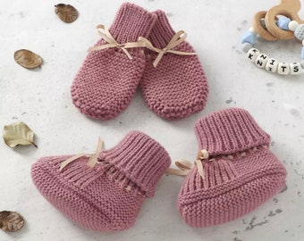 Baby wool socks/gloves