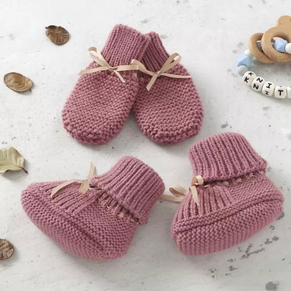 Baby Wollsocken / Handschuhe