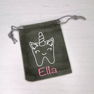 Personalised tooth fairy bag