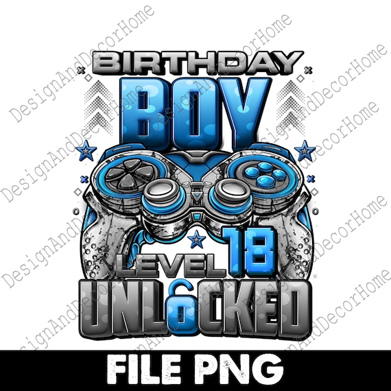 Level 18 Unlocked Awesome Since 2004 18th Birthday Gaming Png Etsy