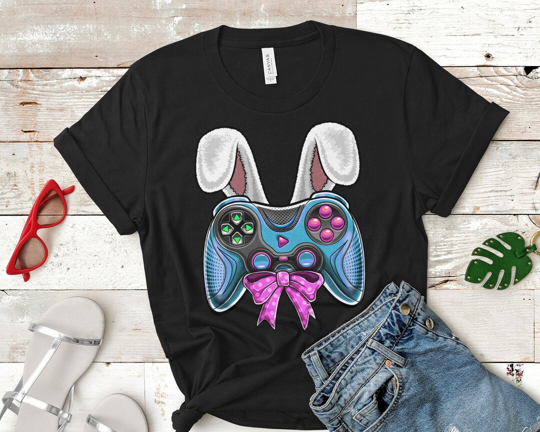 Happy Easter Video Game Controller Easter Bunny Costume Boys Funny ...