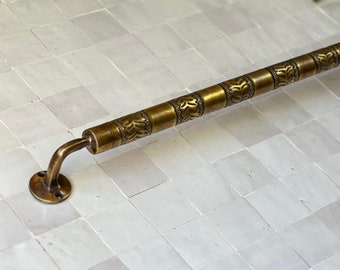 Brass Towel Rack | Bronze Brass Towel Bar for Bathroom | Antique Towel Bar | Bathroom Towel Rack