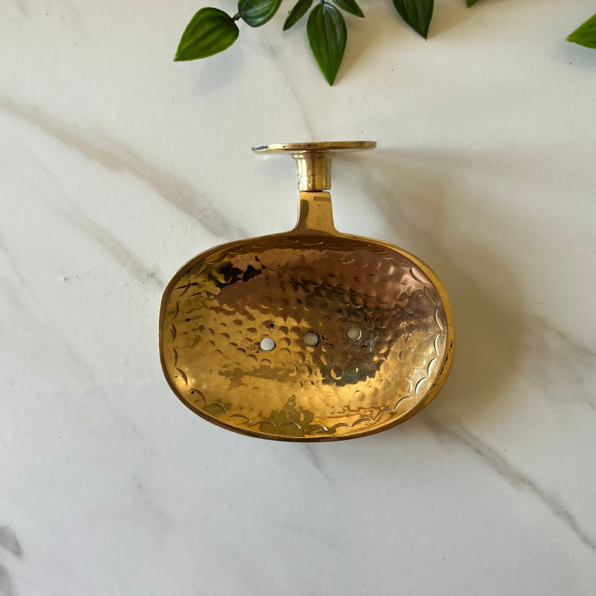 Wall Mounted Soap Holder, Antique Brass Soap Dish, - Etsy