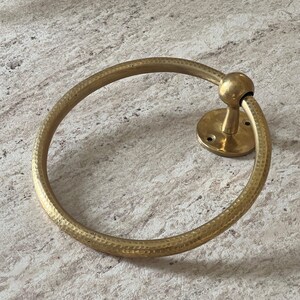 Handemade brass bathroom accessories hammered, brass towel hook, towel ring, towel bar, towel rod, towel rack, wall hooks, bathroom set, 3 piece set.