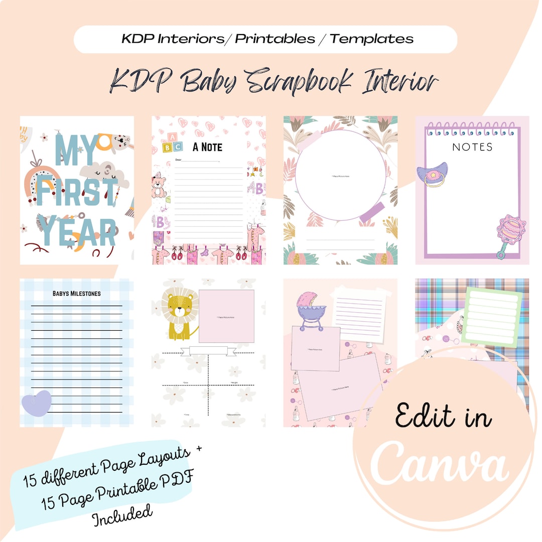 Baby Scrapbook Printables