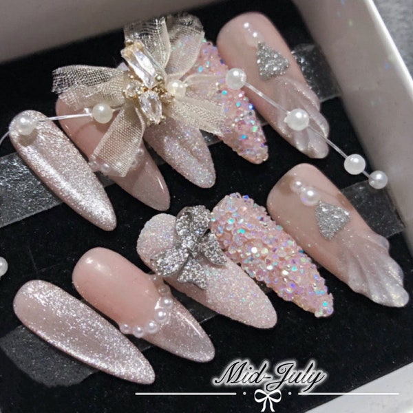 Wedding Nails - Etsy