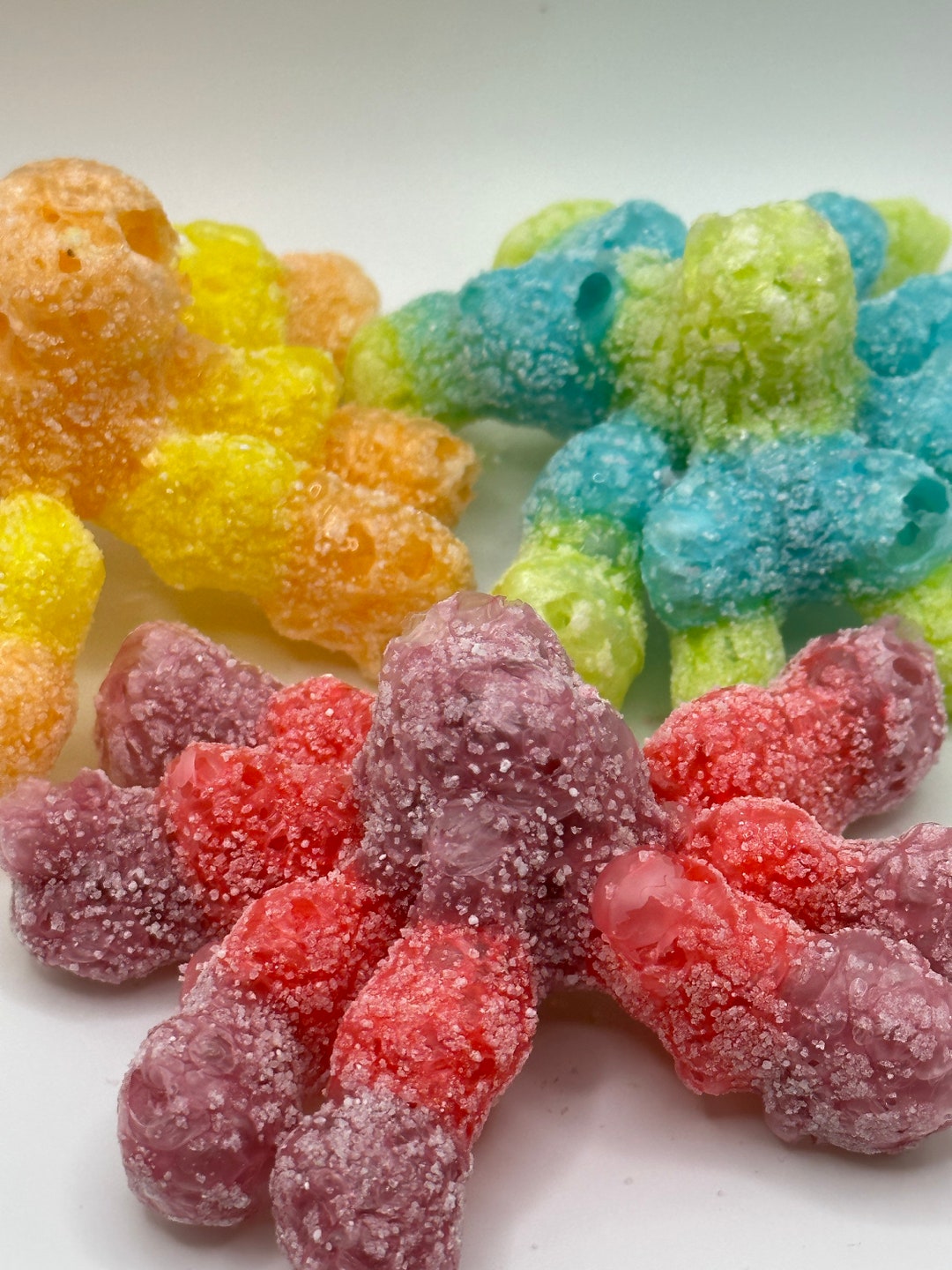 Sour Octopus Gummy Freeze Dried Candy Etsy
