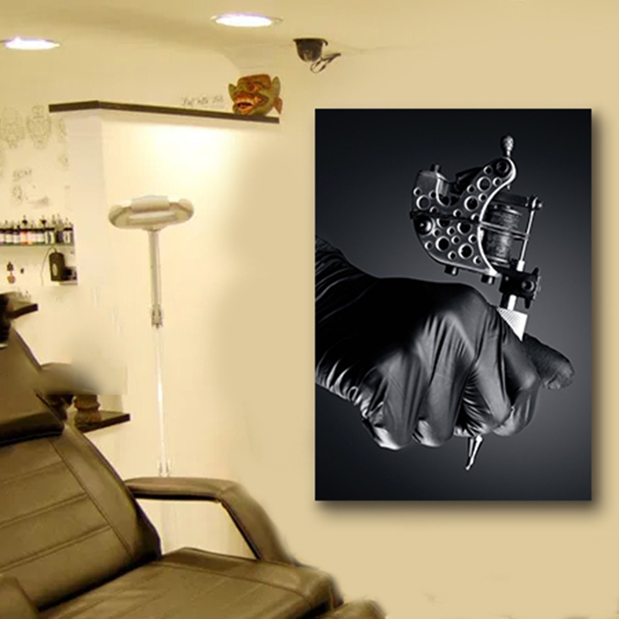 Tattoo Studio, Tattoo Wall Decor, Tattoo Pen, Ink Studio, Tattoo Artist