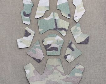 Helm-Patch Klettverschluss Lasercut Patch Militär-Patch Patch für taktische Ausrüstung