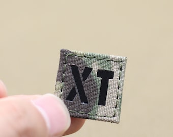 Custom Callsign Patches Your Own Text Lasercut Patch customized IR Combat ID patch Military Patch Infrared tactical  Patch - 1in x 1in