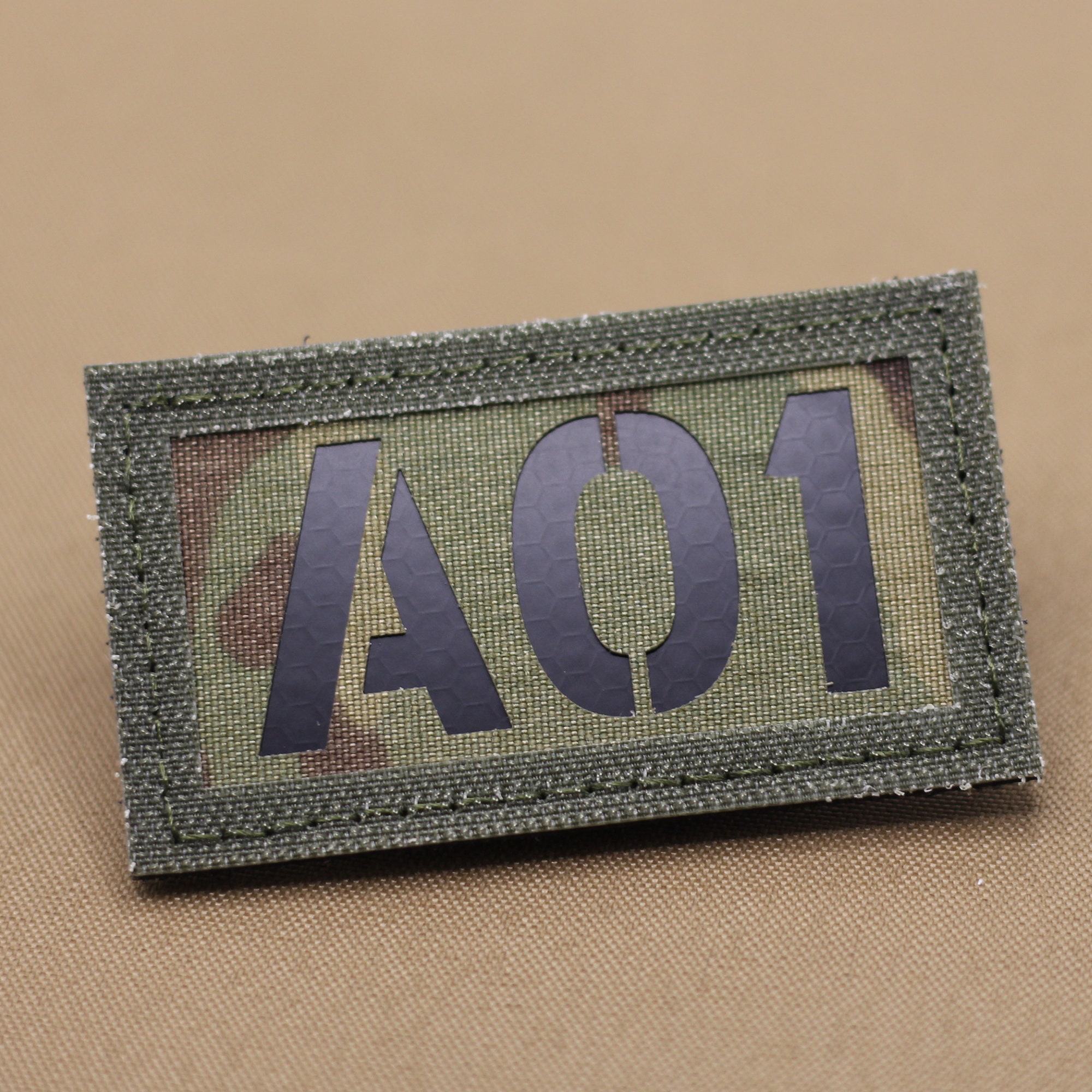 Double Sided Patch Custom Callsign Patches Your Own Text Number Customized IR Combat ID Patch ...