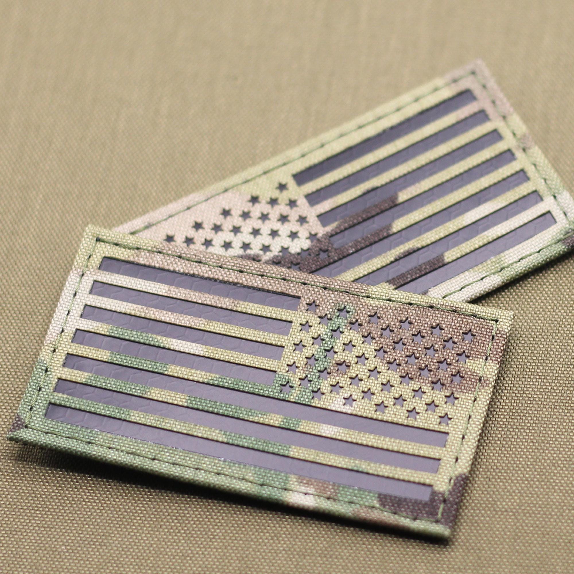 US Flag Patch America Flag Patch IR Combat ID Patch Military Patch ...