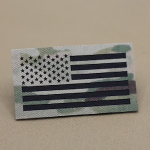US flag patch America flag patch Combat ID patch Military Patch tactical Patch Laser cut patches - 3.5in x 2in (No IR function)