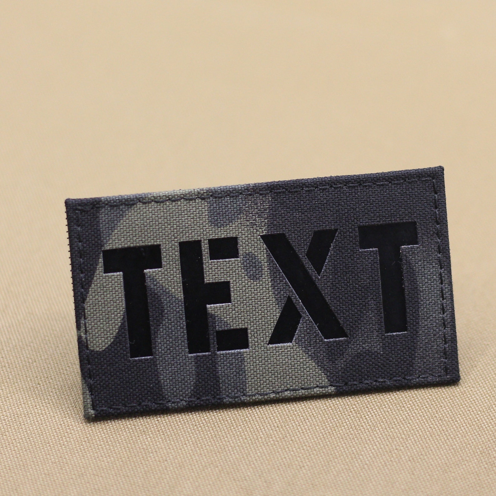 Custom Callsign Patches Your Own Text Lasercut Patch Etsy