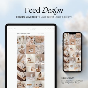 Social Media Content Calendar, Google Sheets Planner (Digital Download) image 6