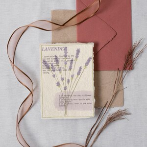 Cartões de afirmação botânica para impressão - Lavanda, Alecrim, Sálvia, Manjericão e Hortelã - Desenhados à mão, download digital de autocuidado estético
