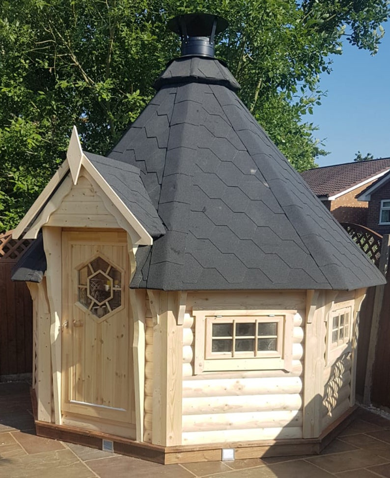 Log Cabin Wooden Garden Office Summer house
