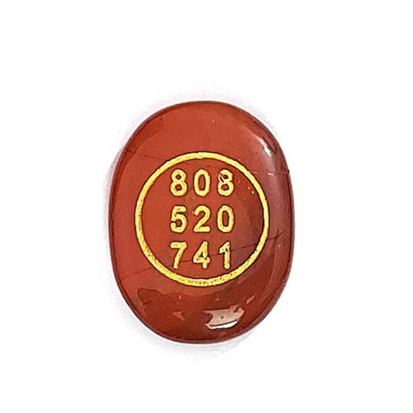 Natural Carnelian Zibu Symbols Crystal Stone Money Switch Word Zibu Coin Cabochon Oval Shape Feng Shui Money Coin for Prosperity, Money