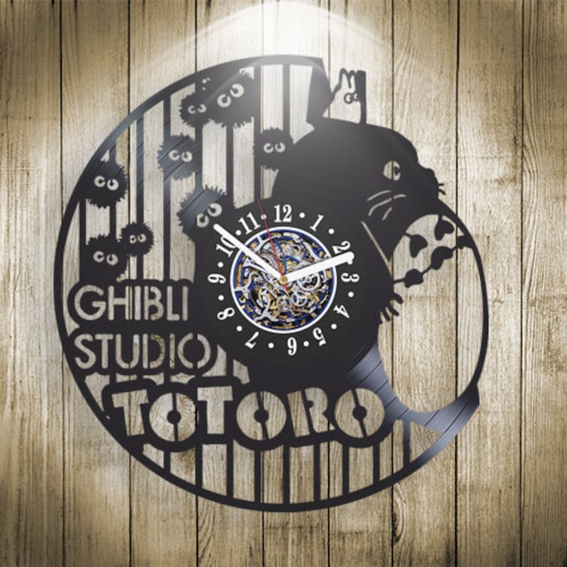 My Neighbor Totoro Vinyl LP Record Clock Ver.2 SD01267