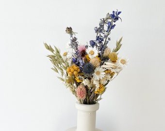 Dried flower bouquet | Dry bouquet | Dried flowers | dried bridal bouquet | Bridesmaid bouquet | Wildflowers I wedding table decoration