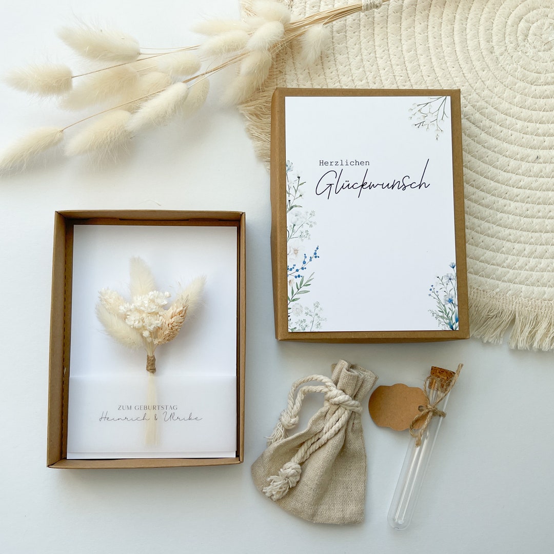 Geburtstag Geschenkbox zum Geburtstag Geschenkverpackung Geldgeschenk