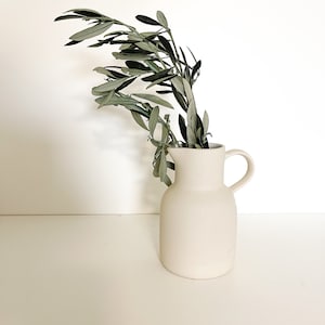 Flores secas y ramas de olivo preservadas | Decoración de bodas, decoración de primavera, decoración de Pascua, regalo para el Día de la Madre
