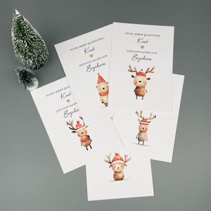 Karte zu Weihnachten für Erzieher/in I Weihnachtskarte I Danke I Kleinigkeit für Erzieher I Kita