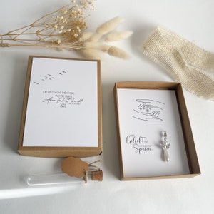 Trauergeschenk - Trauerbox zur Anteilnahme - Geschenk zur Beerdigung - Trauerkarte