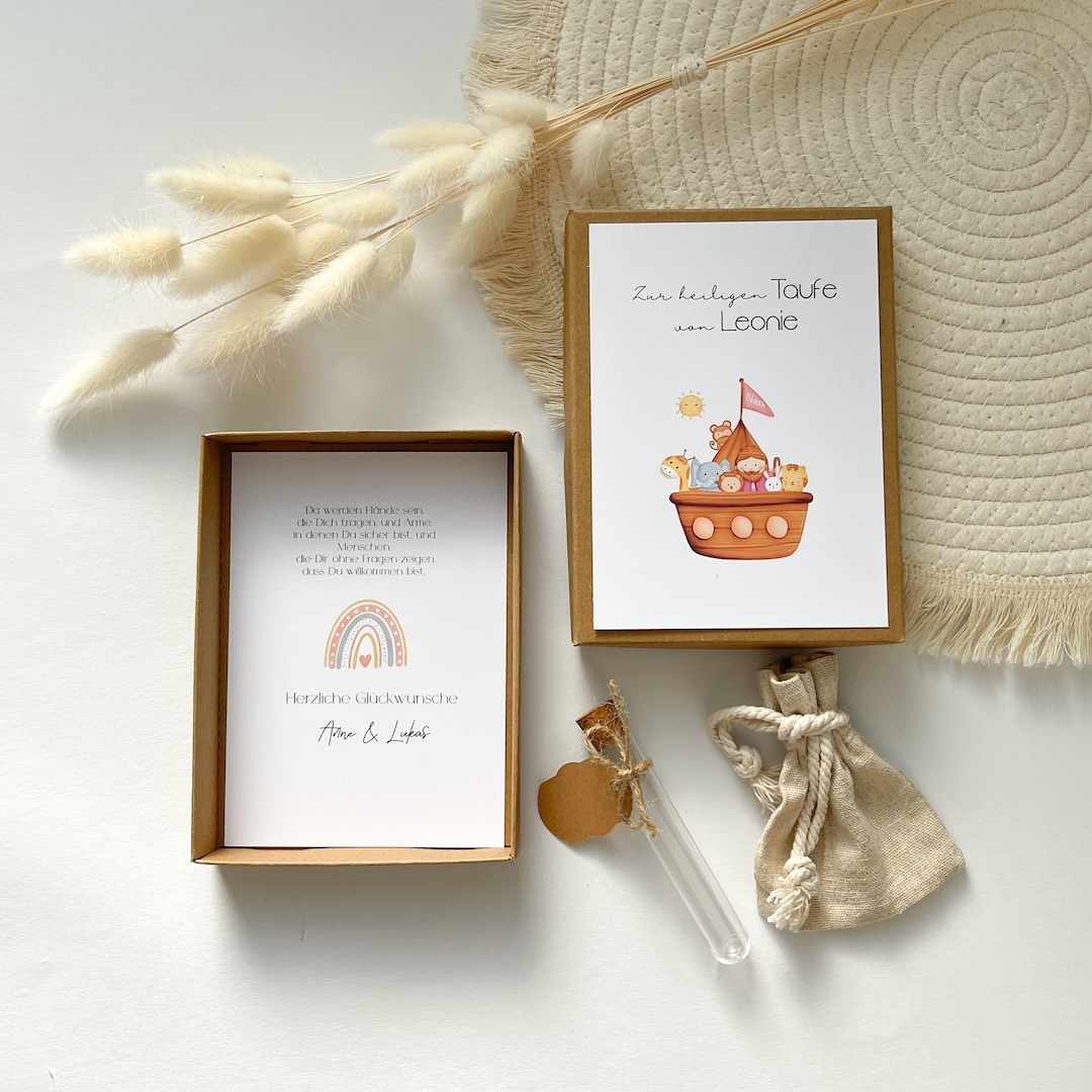 Gift for Baptism Money Gift for Baptism Gift Box Christening Gift Faith