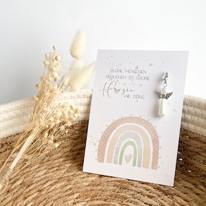 Geschenk Tagesmutter - Erzieherin- Ärztin - Kleine Menschen brauchen so große Herzen wie deins - Danke sagen.