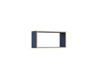 Wall shelf NY dark blue L