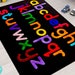 Children's Nursery ABC Rug, Alphabet Carpet, Childrens Bedroom Mat ...