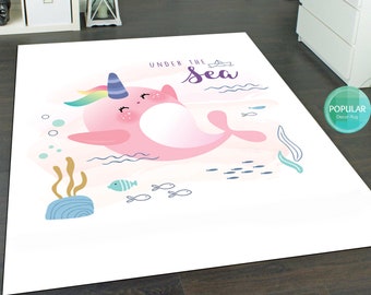 Kids Rug, Pillow Case Gift, Nursery Rug, City Road Rug, Washable, Non-slip Play Mat, Metropolis City Play Rug, Kinderkarten