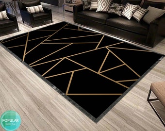 Alfombra / alfombra impresa en 3D personalizada Sala de estar Colores vivos Hecho a mano Hogar Decorativo Diseño especial Piso lavable antideslizante Interior