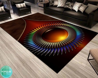Silky Soft Rug, Modern Abstract Rug, Minimalist Rug, Nordic Scandinavian Area Rugs, Rug for Living Room, Rug for Bedroom,Diningroom,Kitchen